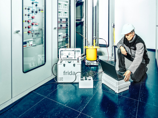 Диагностика силовых кабельных линий с frida TD PD TaD 62 1