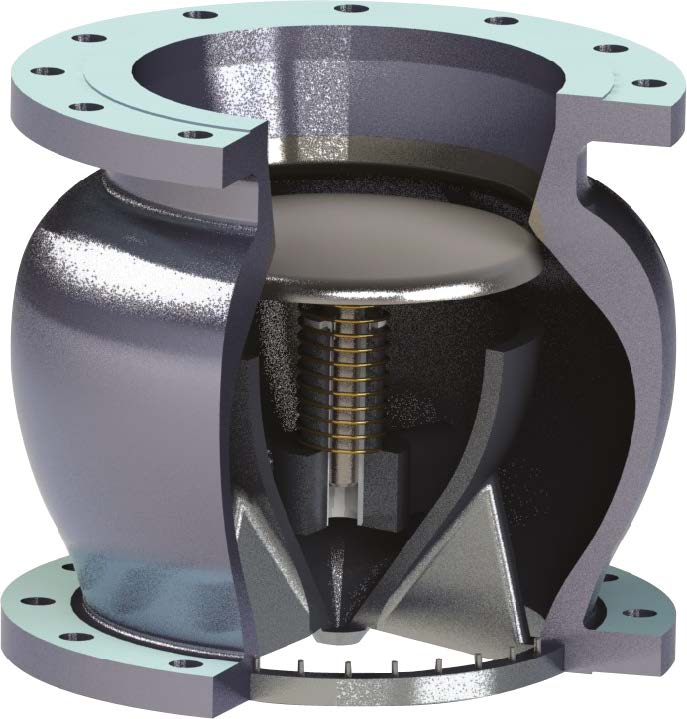 Axial Check Valve 1