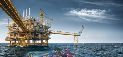Industrial Offshore Rig Viz